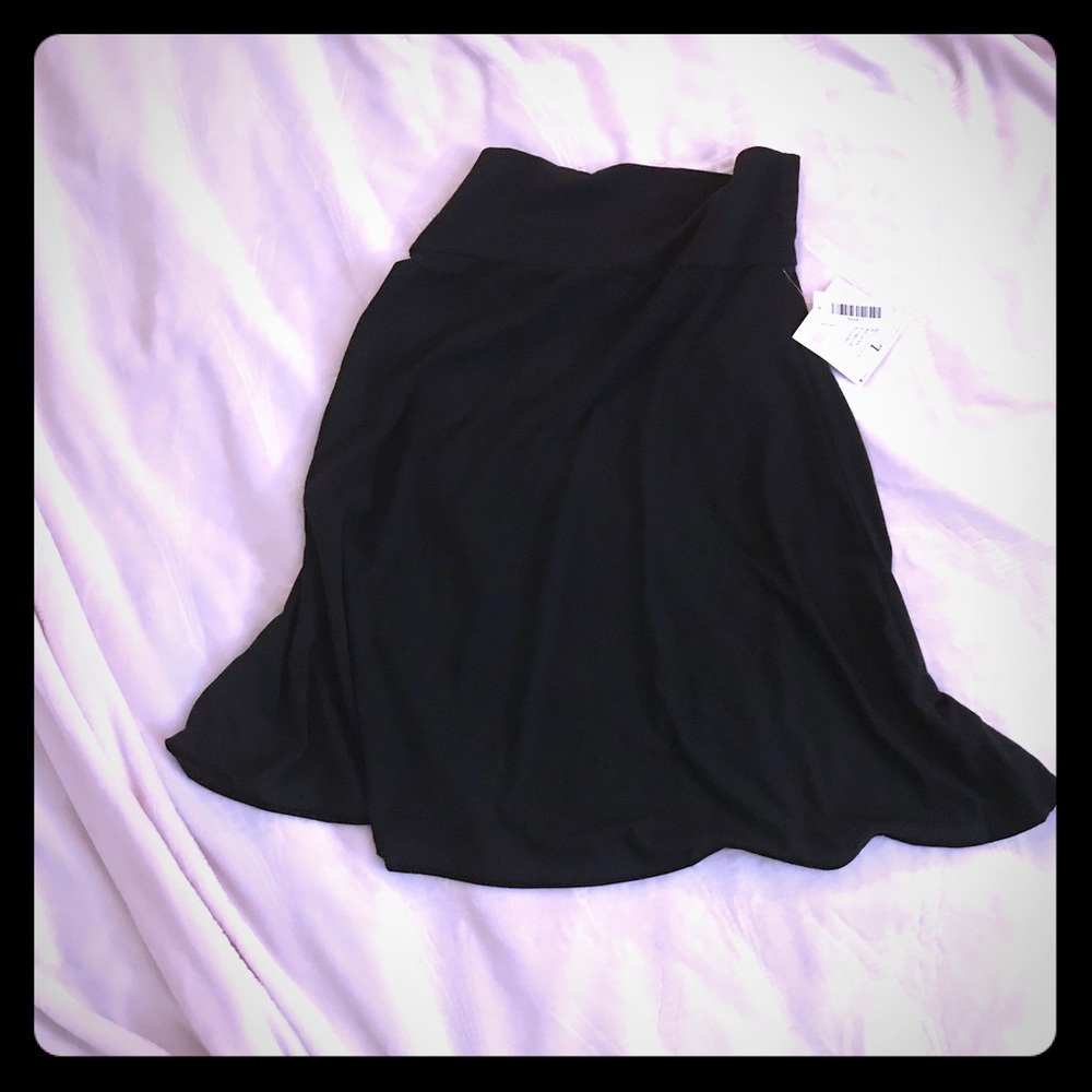 Lularoe black skirt